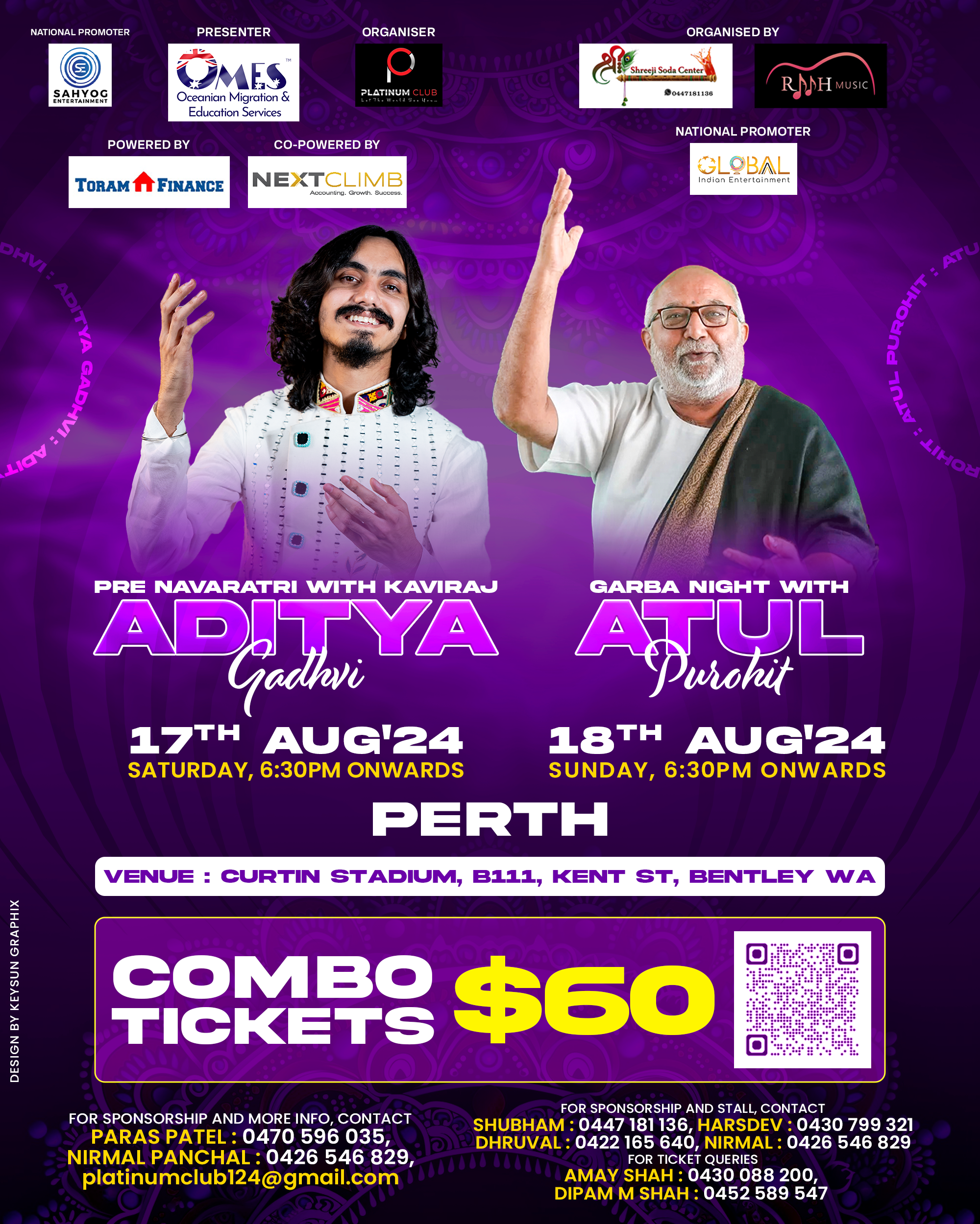 Combo Offer- Aditya Gadhvi & Atul Purohit Garba Night