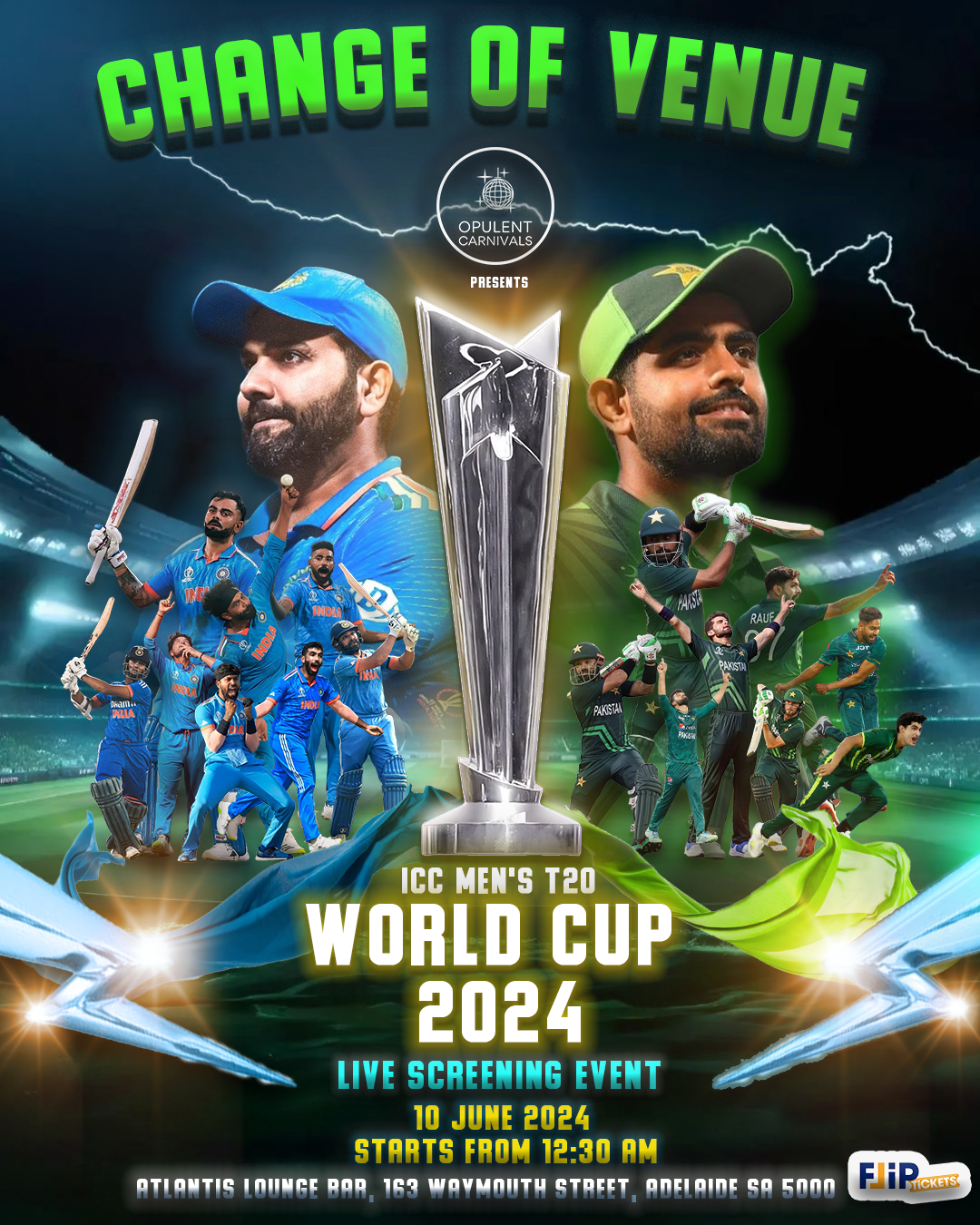 ICC Men’s T20 world cup 2024- Adelaide