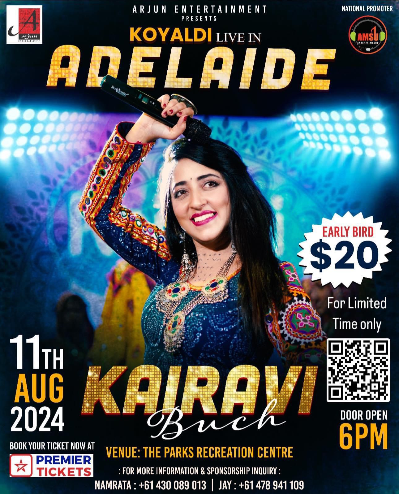 Kairavi Buch Koyaldi Live In Adelaide 2024