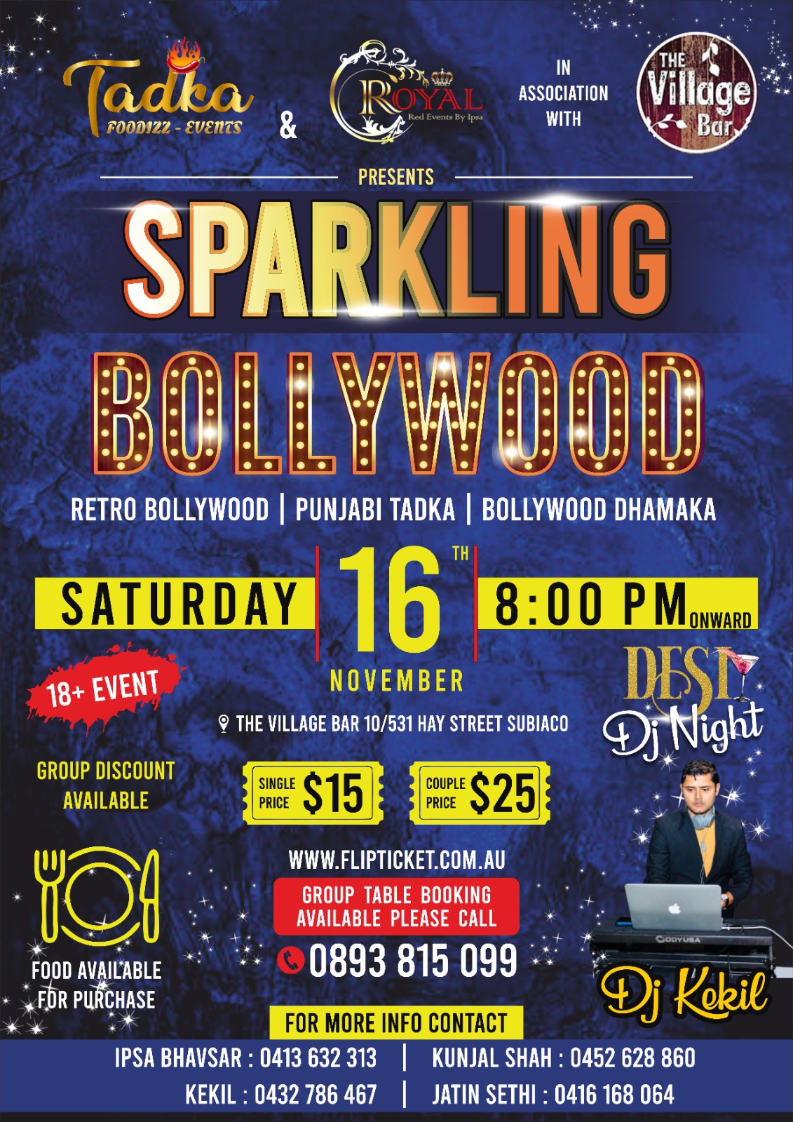 Sparkling Bollywood Night