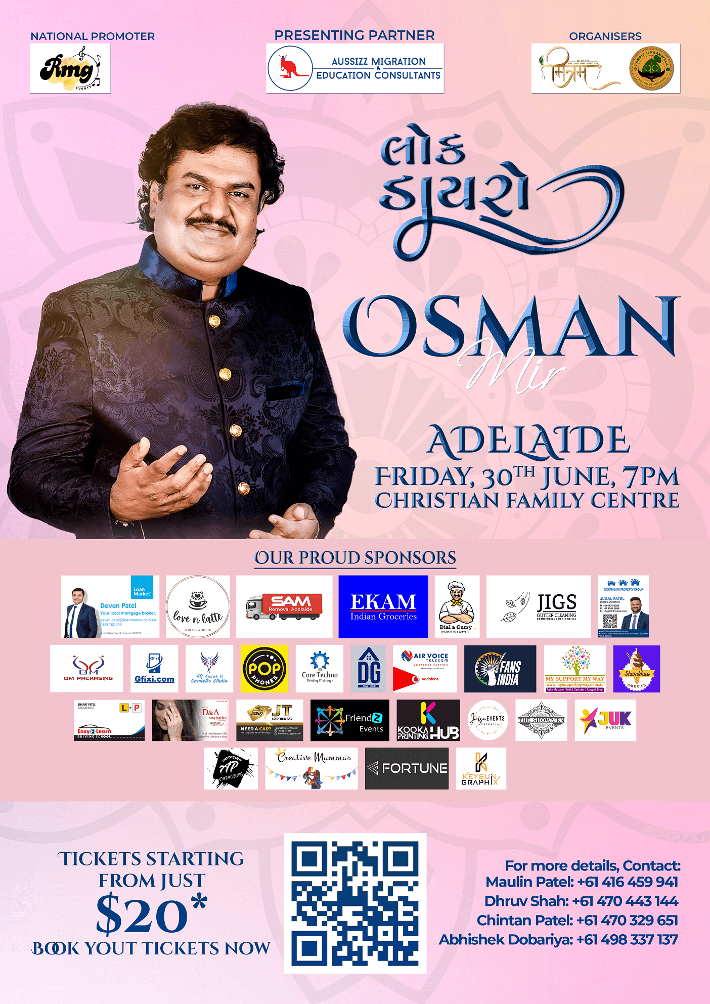 Osman Mir - Lok Dayro Live in ADELAIDE